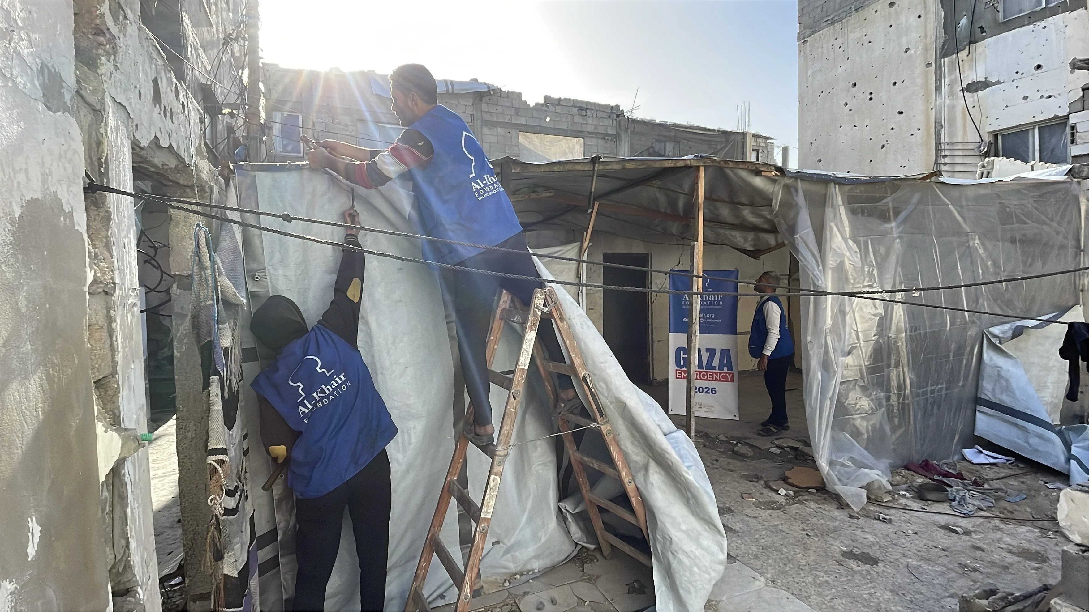 من شادرٍ إلى طمأنينة.. كيف عاد بيتٌ في غزة يحتضن عائلته قبل رمضان؟