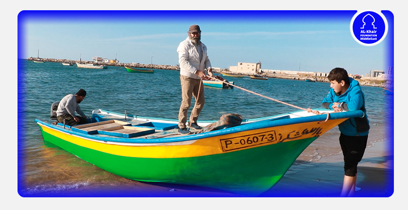 الخير تحقق حلم العم "حامد" الصياد.. وتصلح قاربه المكسور ضمن مبادرة "بس لو"