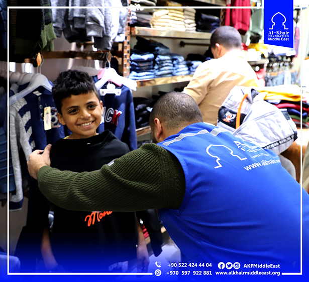 مؤسسة الخير تبدأ بتنفيذ حملة الشتاء الدافئ