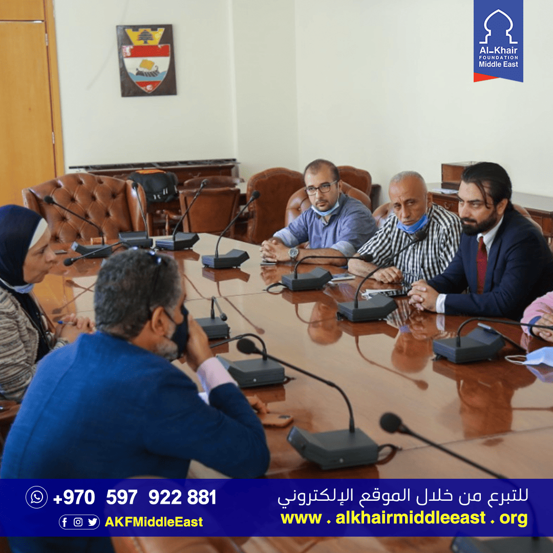  الخير تلتقي رئيس بلدية بيروت لمناقشة خطة إغاثة المدينة