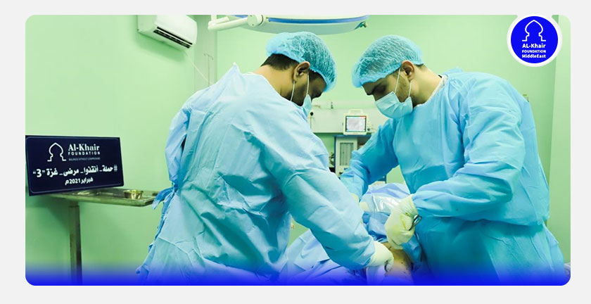 للعام الثالث على التوالي..الخير تطلق حملة أنقذوا مرضى غزة