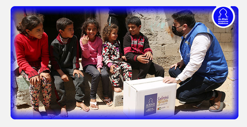 الخير تبدأ تنفيذ مشروعات شهر رمضان في مدينة القدس  وقطاع غزة