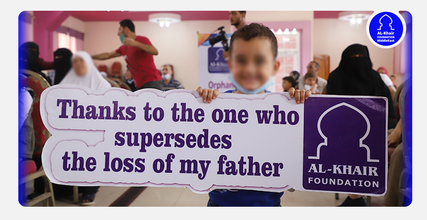 مؤسسة الخير تقدم الكفالات لـ 6200 يتيم من المكفولين لديها