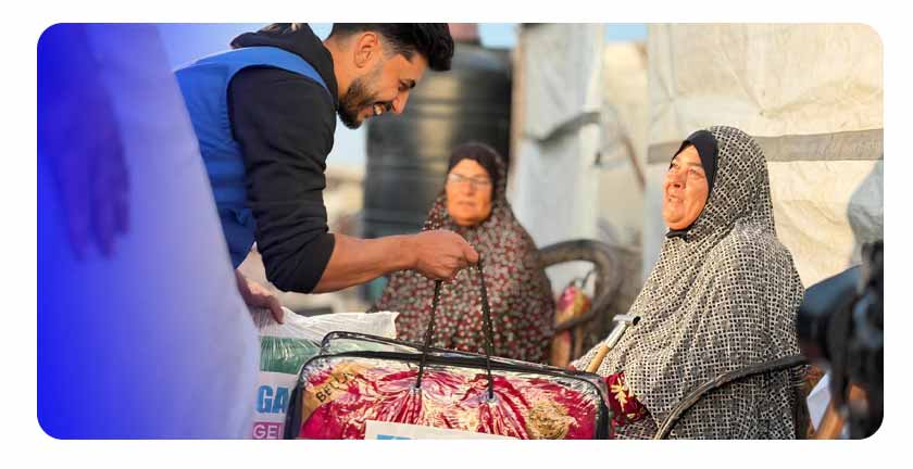 Alkhair Foundation Expands Winter Emergency Response in Gaza with Blanket and Clothing Distribution
