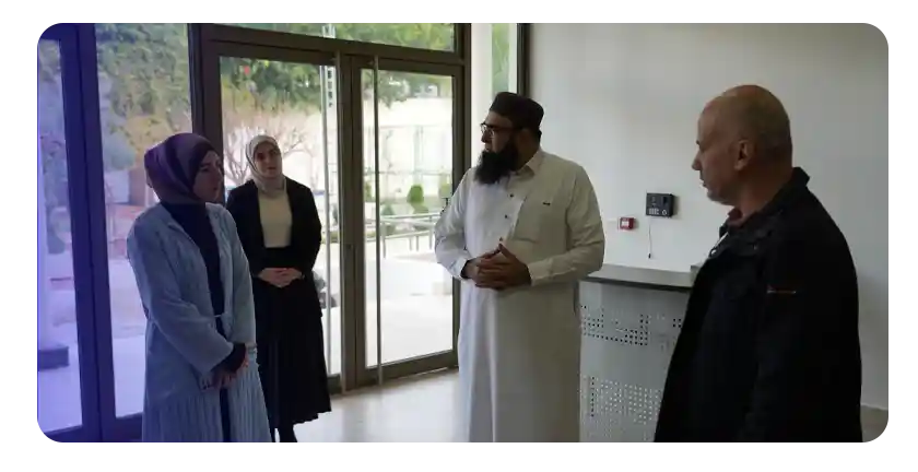 رئيس مجلس أمناء مؤسسة الخير يتفقد مشاريع الإغاثة في منطقة صور - لبنان