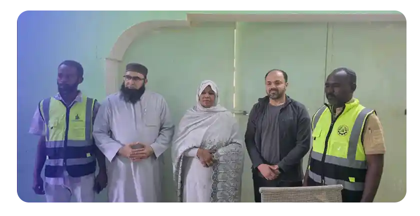 رئيس مجلس أمناء مؤسسة الخير يلتقي مفوضية العون الإنساني في السودان