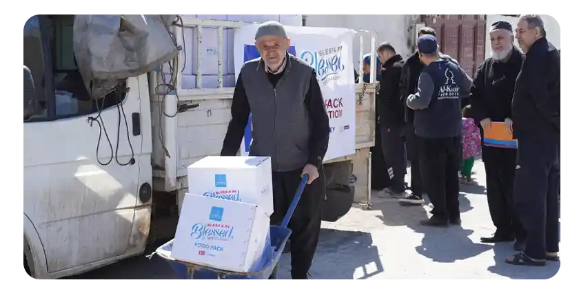 Food Boxes in Turkey, Supporting Families in the Aftermath of Earthquakes