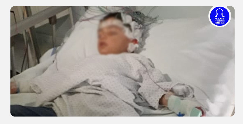 استئصال ورم من الطفل سمير